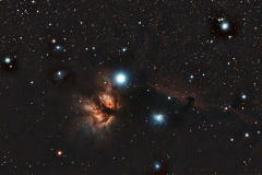NGC2024 / B33 - Nébuleuse de la Flamme et du dada